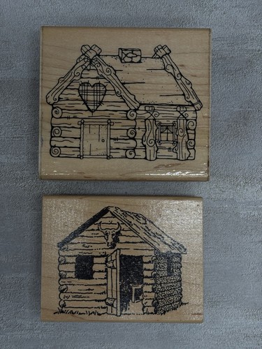 Log cabins large wood - 2,