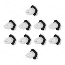 White Nylon Clip For Lexus