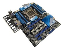 ASUS P9X79 PRO LGA2011 DDR3 ATX Motherboard W / i7 3820 CPU & I/O Shield Bracket