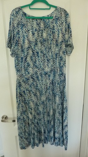 Ladies blue mix patterned - blue,