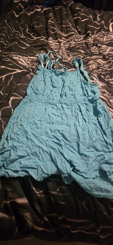 Primark blue denim jumpsuit - primark,