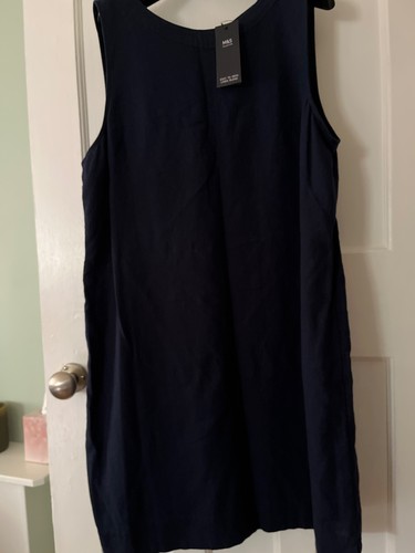 Marks spencers navy - &, linen