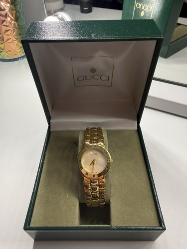 Vintage gold plated gucci - gold,