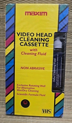 Maxim video head cleaning - video,