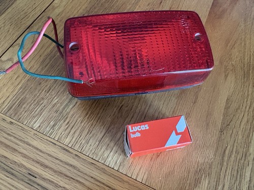 Vintage rear fog lamp fits - fog, on