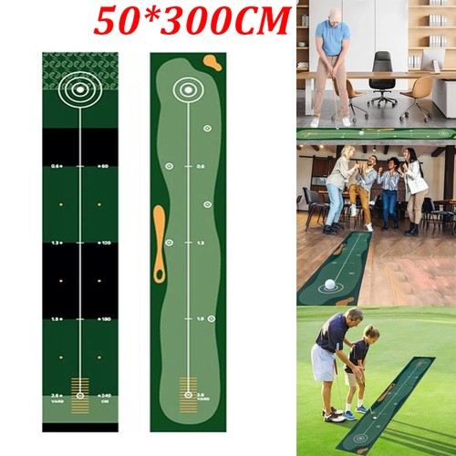 Golf putting mat - putting, aid