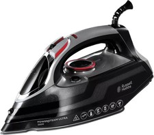 Russell Hobbs Power Ultra 3100Vertical Steam Iron 20630 - Black/Grey RRP £36.97