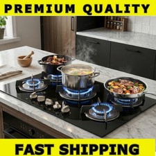 Gas hob 77cm burner and - burner,