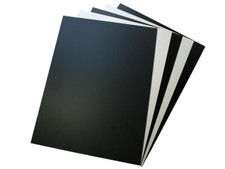 Plasticard Plastic Model Building Card Styrene White Black Clear 9 inch x12 inch