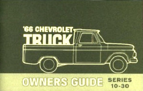 Chevrolet 1966 truck - chevrolet, owner's