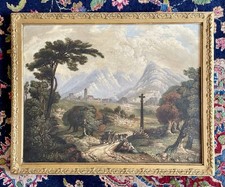 Antique original oil - original,