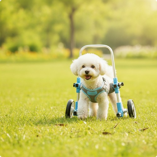 Front leg dog wheelchair - dog,