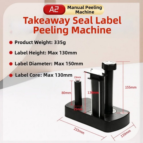 Label dispenser machine - dispenser, manual