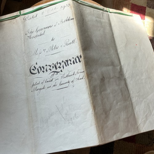1933 conveyance document - 1933,