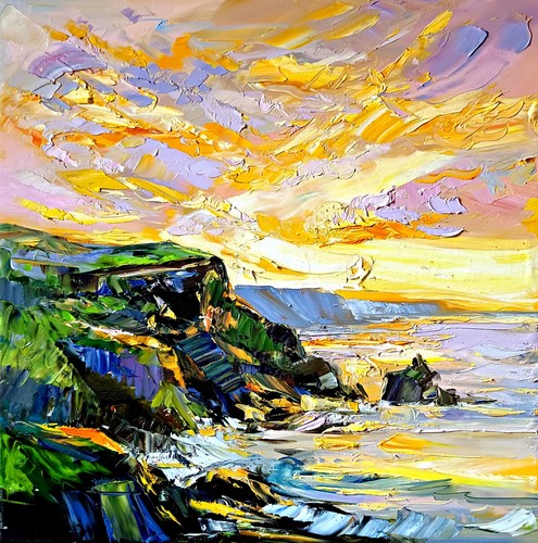 Original oil painting - original, seascape