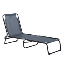 Foldable Sun Lounger Deck