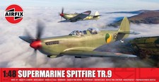 1:48 Scale Plastic Spitfire TR.9 Model Kit DIY Aircraft Unpainted with Decals