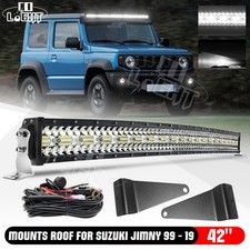Tri-Row 42" LED Light Bar Spot