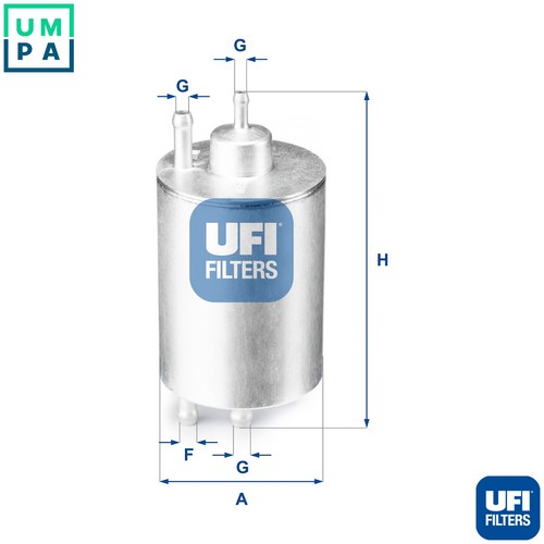 Fuel filter 841 - fuel, 31.841.00