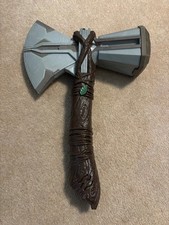 Marvel Avengers Thor's Stormbreaker Electronic Axe Hammer Toy Sounds VGC