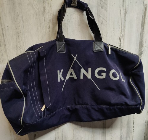 Vtg kangol blue duffle - kangol, bag