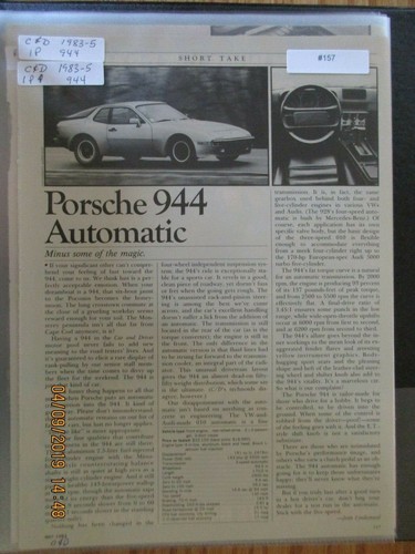 157 porsche article - #157, road