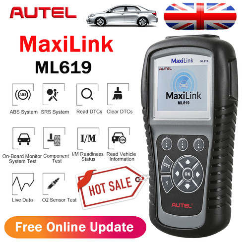 Autel ml619 obd2 diagnostic - autel,