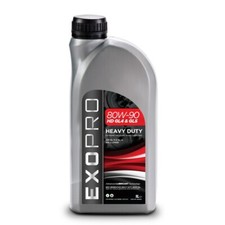 Exopro Transmission Oil Heavy Duty Semi Synthetic 80W-90 Gl4 Gl5 1 Litre U303S1L