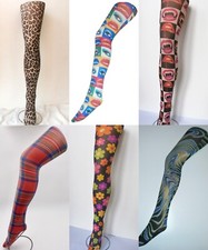 Patterned Printed Tights