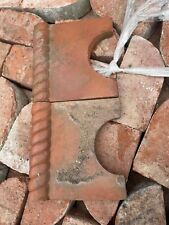 RECLAIMED RED VICTORIAN ROPE TOP GARDEN EDGING TILE