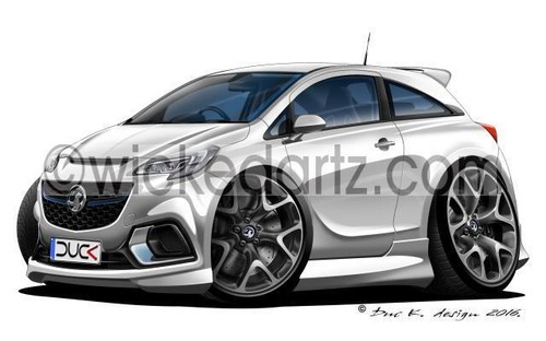 Wickedartz art vauxhall corsa - art,