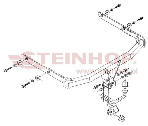 Steinhof towbar for ford - for,