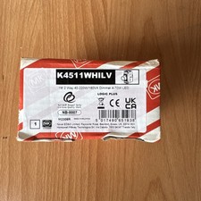 MK Grid Plus 220W 1 Module 2 Way Grid Dimmer White K4511WHILV