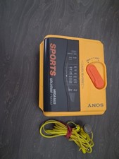 Sony yellow Sports Walkman