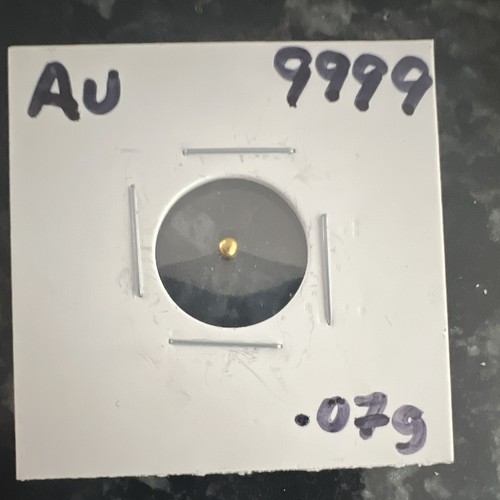 07g gold 9999 fine au - 0.07g,