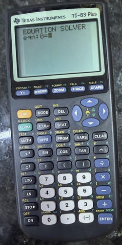 Texas instruments plus - ti-83,