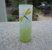 Cracked Glass hand decorated