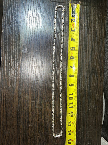 925sterling silver barrel link - 925sterling,