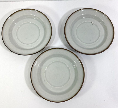 Dansk saucers brown mist - 3,