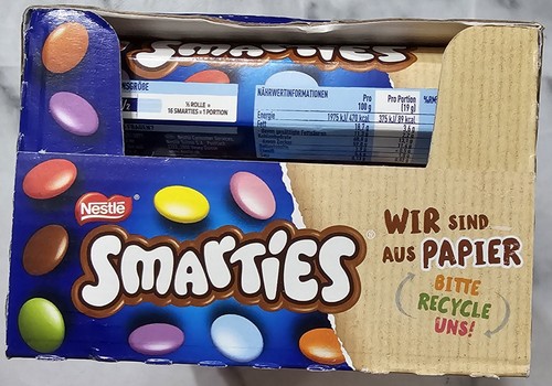 Nestle smarties tubes - nestle, 24
