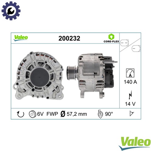 Alternator 200232 for - 200232,