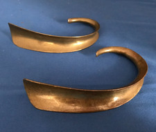 Pair of Antique Regency Brass Shoe Horns (c. 1800s-1820s)