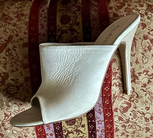 Aldo ivory leather - leather, open