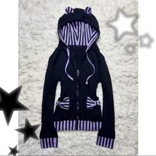 KAWAII BEAR HOODIE SCENE EMO