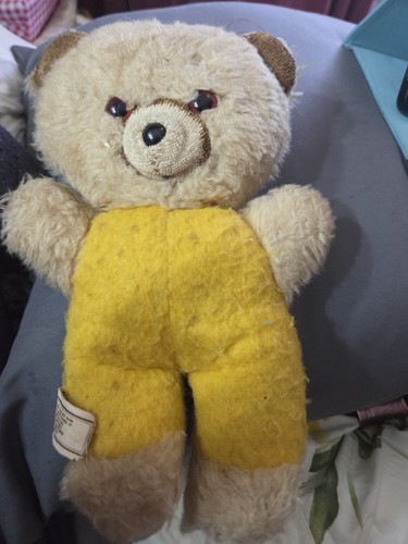 Vintage 80s golden - vintage, teddy