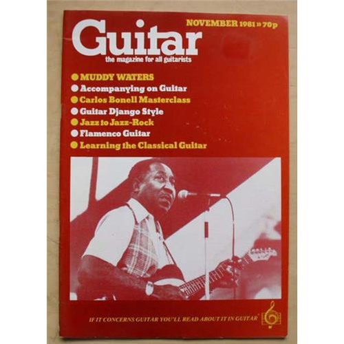 Muddy waters guitar - muddy, magazine