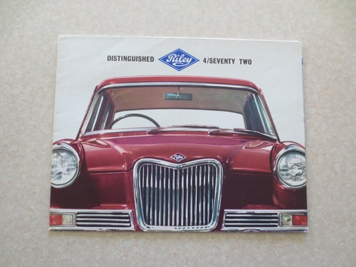 Original 1966 riley seventy - 1966,