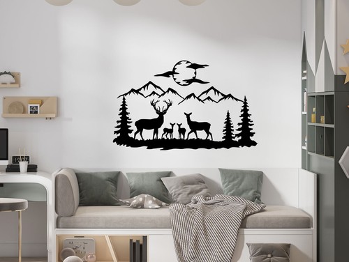 Wildlife deer wall - wildlife,