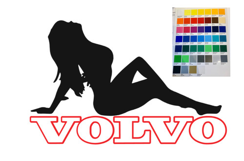 Volvo sexy girl hgv - volvo, truck