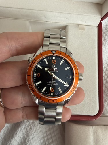 Omega planet ocean 42mm - omega, orange